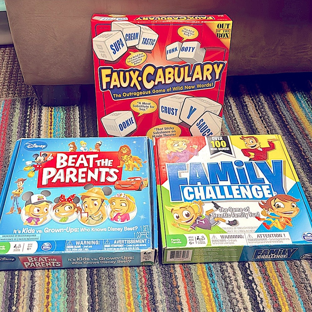 3 great condition family board games